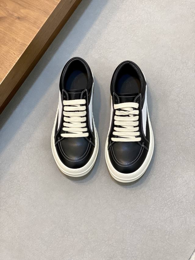 rick Owens 24 Autumn And Winter Couples' Porterville Catwalk Jumbo Lace-Up Lo