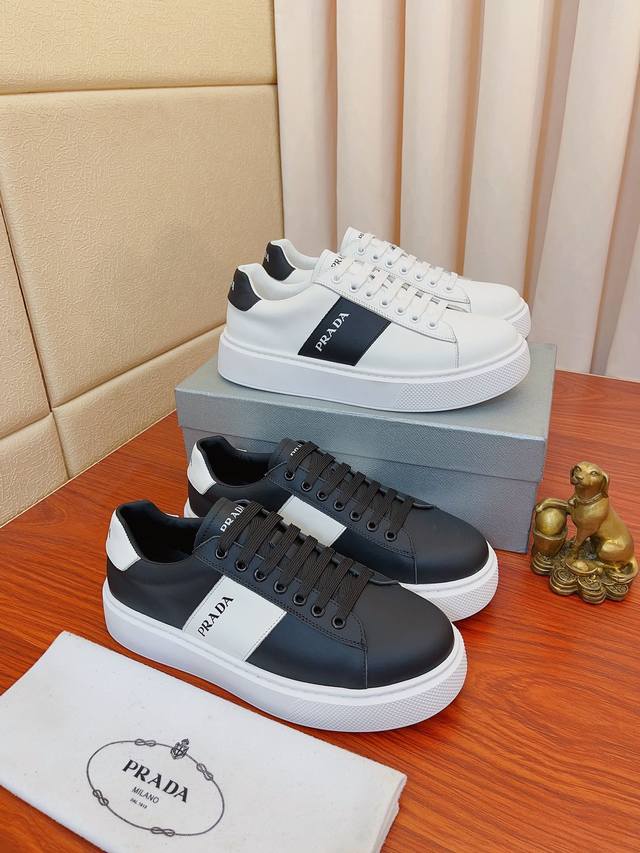 High Quality New Prada Prada Counters Simultaneously Launched New Men's Shoes Im