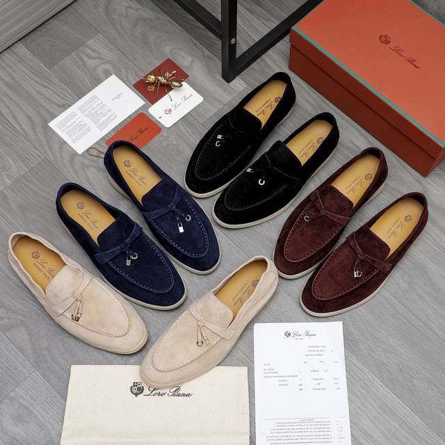 Product Trademark: Loro Piana Loro Piana Casual Slip-On Shoes Standard Size: 38-