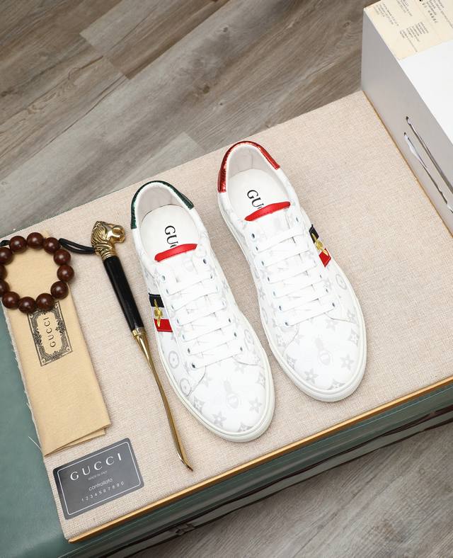 Factory Price P Gucci Latest Counter Simultaneous Sale Original Calfskin Leather
