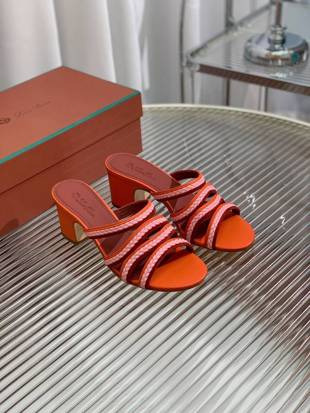 loro Piana High Version Sprightly Charms Series Sandals Material And Fabric O