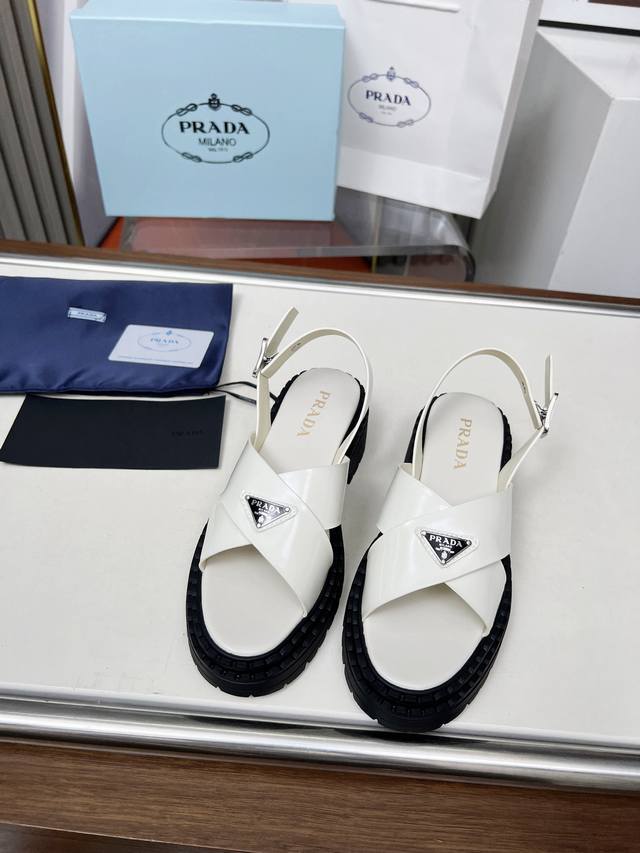 prada Prada 25Ss New Spring And Summer Sandals The Simple Design Is Probably