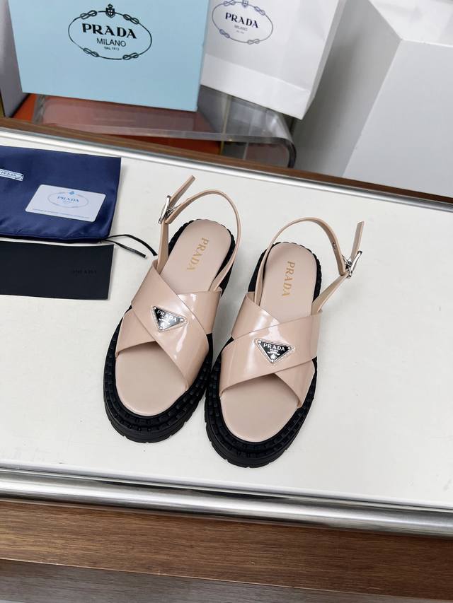 prada Prada 25Ss New Spring And Summer Sandals The Simple Design Is Probably