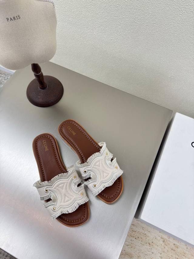 celine Summer Exclusive Tassel Craftsmanship Arc De Triomphe Series Classic S