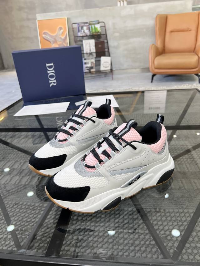 Top-Level Purchasing Agent Dior B22 Street-Blasting Men's Sports Shoes Counter S