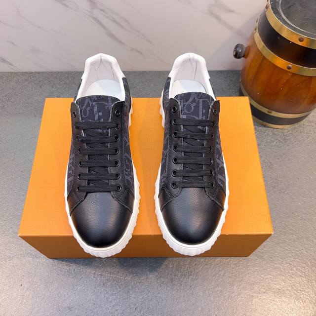 dioor Dior Casual Men's Shoes Hong Kong Counter New Trendy Men's Casual Shoes