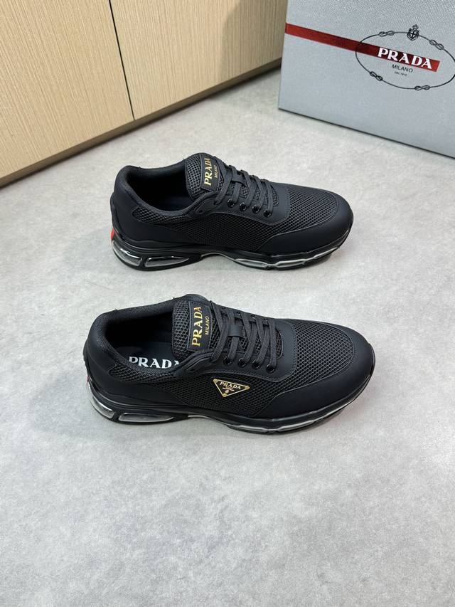 prada - High-End Quality Original Casual Sports Shoes - Upper Silk Calfskin B