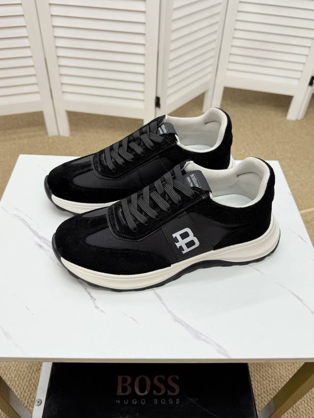 boss High-End Men's Casual Sports Shoes Top Original Authentic Purchasing Goo