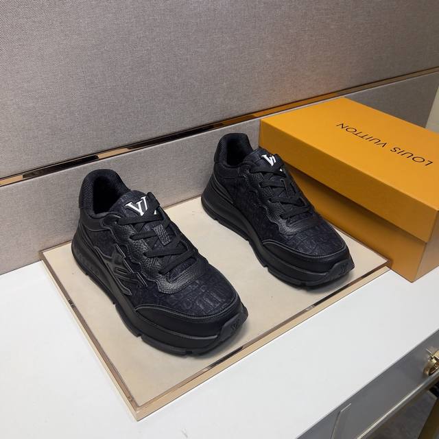 Factory Price Pp Lv Men's Casual Shoes 2025Z Counter Simultaneous Sale Size: 38-