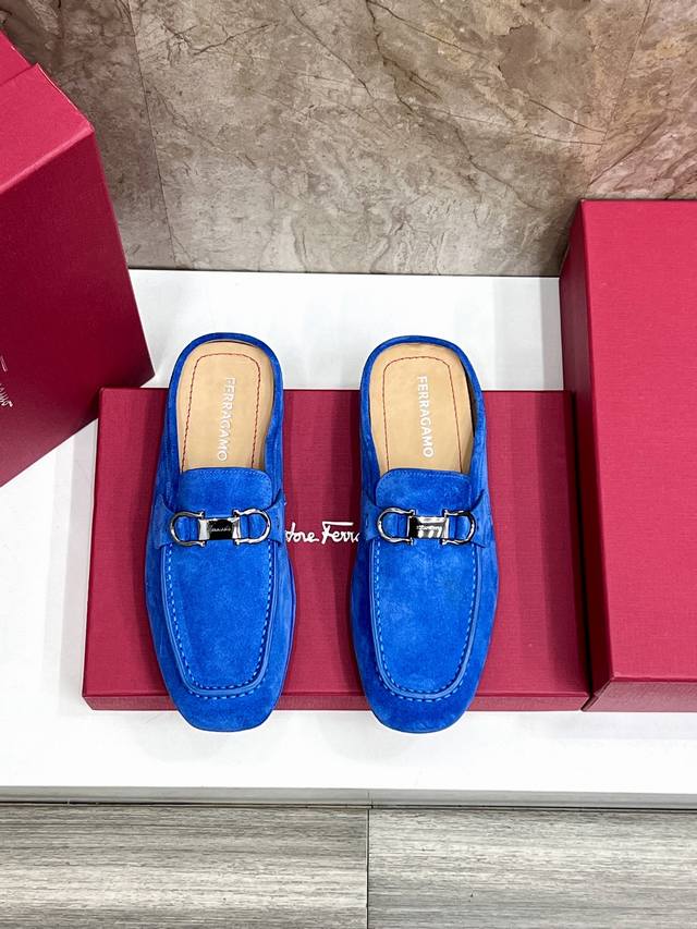 sf Ferragam* Classic Men's Slippers Official Price: Rmb P12 Can Be Used For L