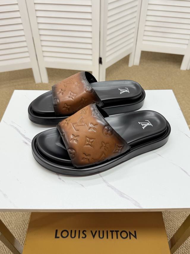 Real Price Lv-Louis Vuitton 2025 Spring And Summer New Slippers Are Both Fashion