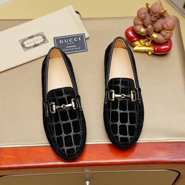 Factory P Price Gucci Gucci Hot Selling Trendy Men's Casual Slip-On Shoes Offici