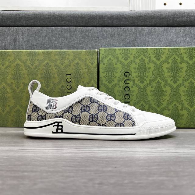 Factory Price P Gucci's New Casual Sports Shoes Uppers Are Made Of Top-Layer Cow
