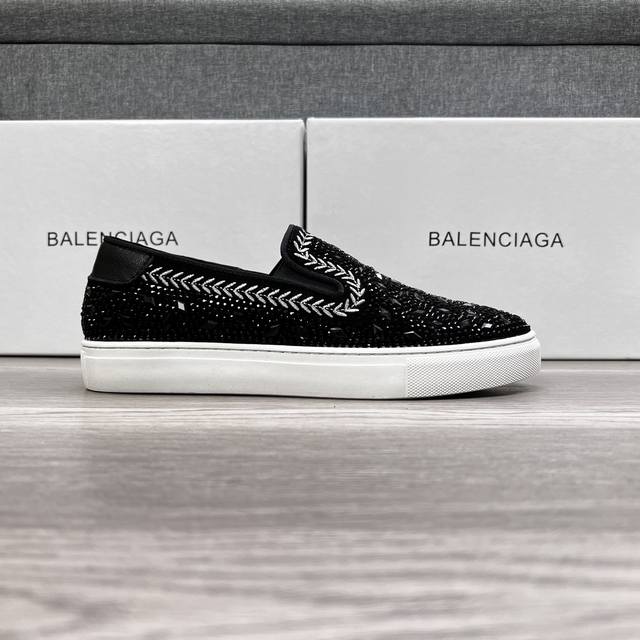 Factory Price P Balenciaga New Casual Shoes Slip-On Shoes Uppers Are Made Of Fro