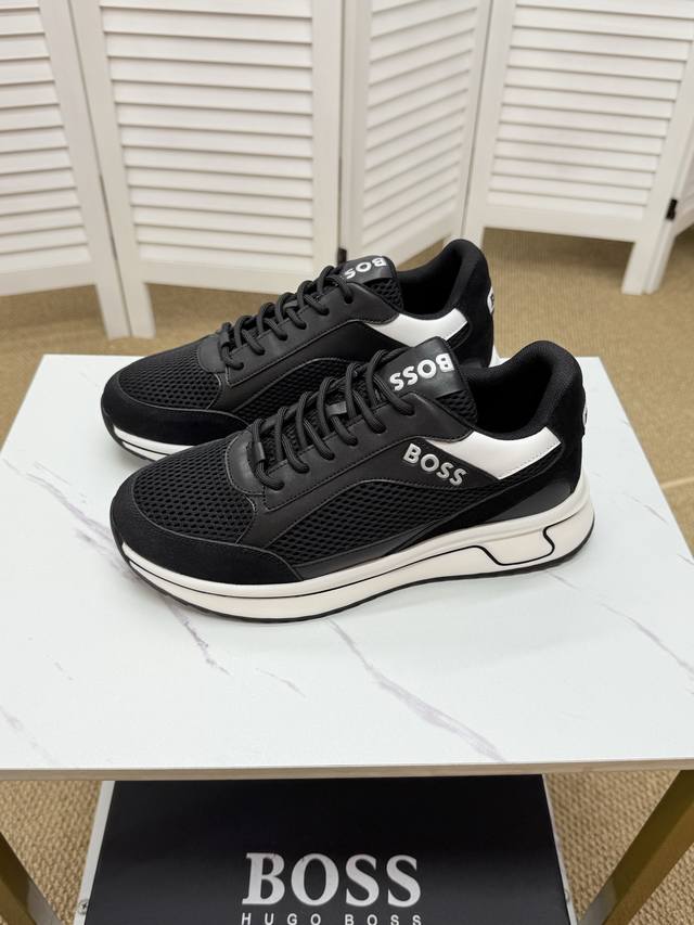 boss High-End Men's Casual Sports Shoes Top Original Authentic Purchasing Goo