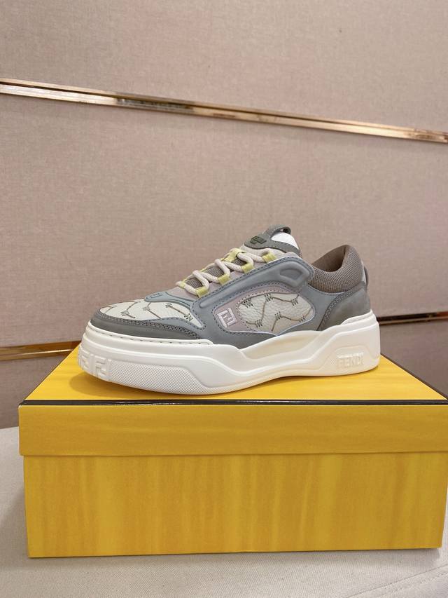 Factory P Price Fendi 2025 New Color Series Sneakers Casual Sports Shoes Fd Matc
