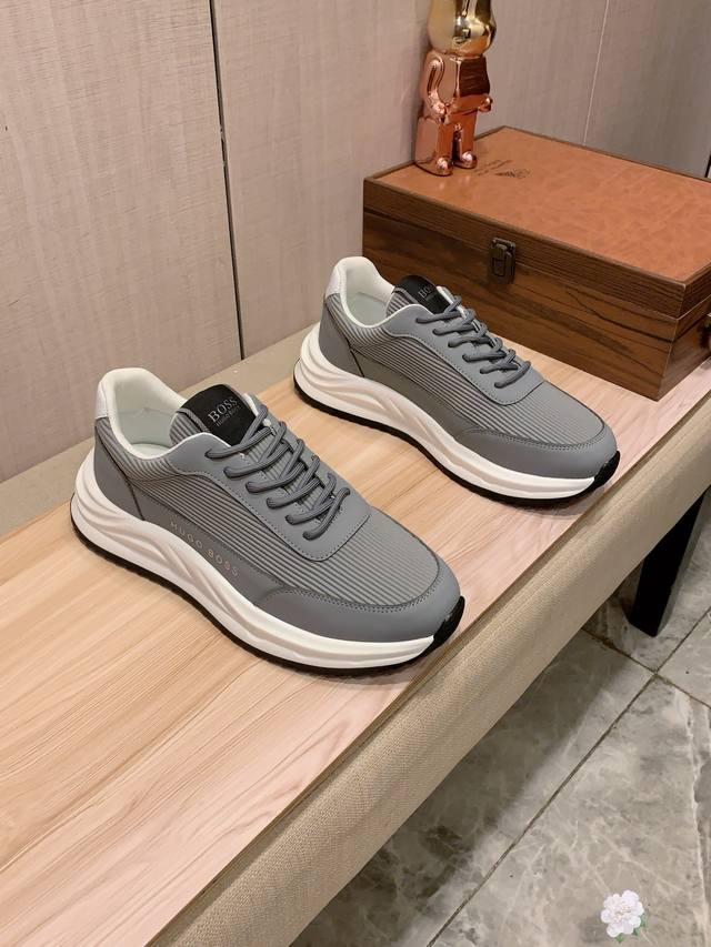 New Style: Factory Price Boss* Latest Hot Style Casual Shoes Top Brand Luxury Pu