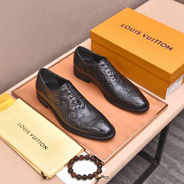 Factory P Price Men's Sports Shoes Original Water-Dyed Cow Lining Louis Vuitton*