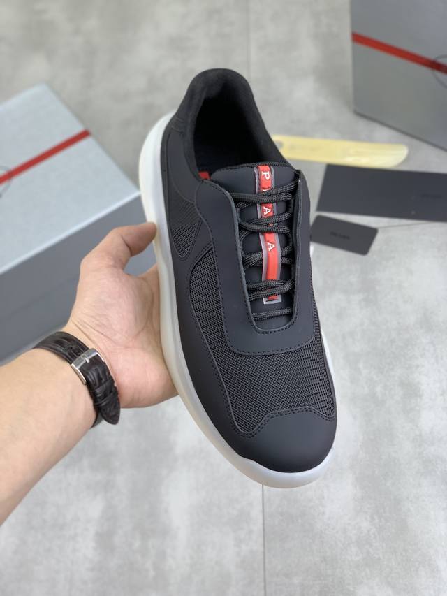 Factory P Price Men's Men's Sports Shoes Original High Version New Prada Prada S