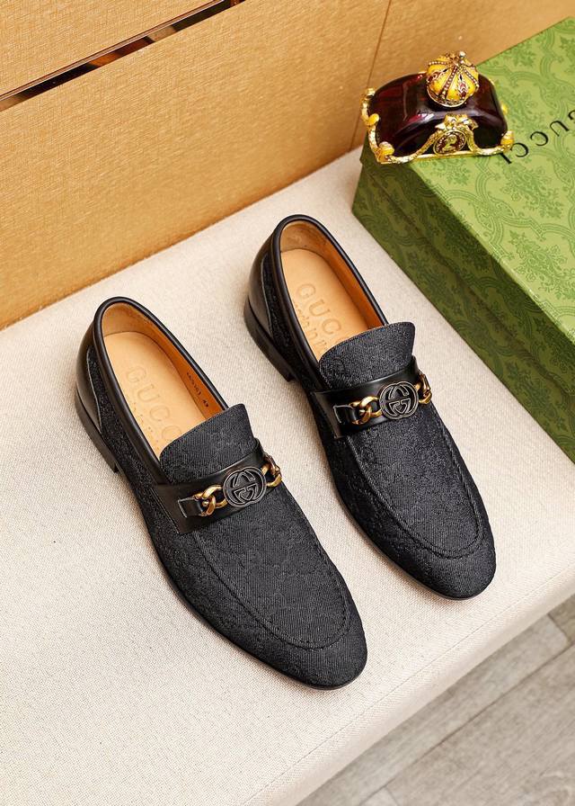 Product Trademark Gucci Gucci Casual Leather Shoes Standard Size: 38-44 45.46.47