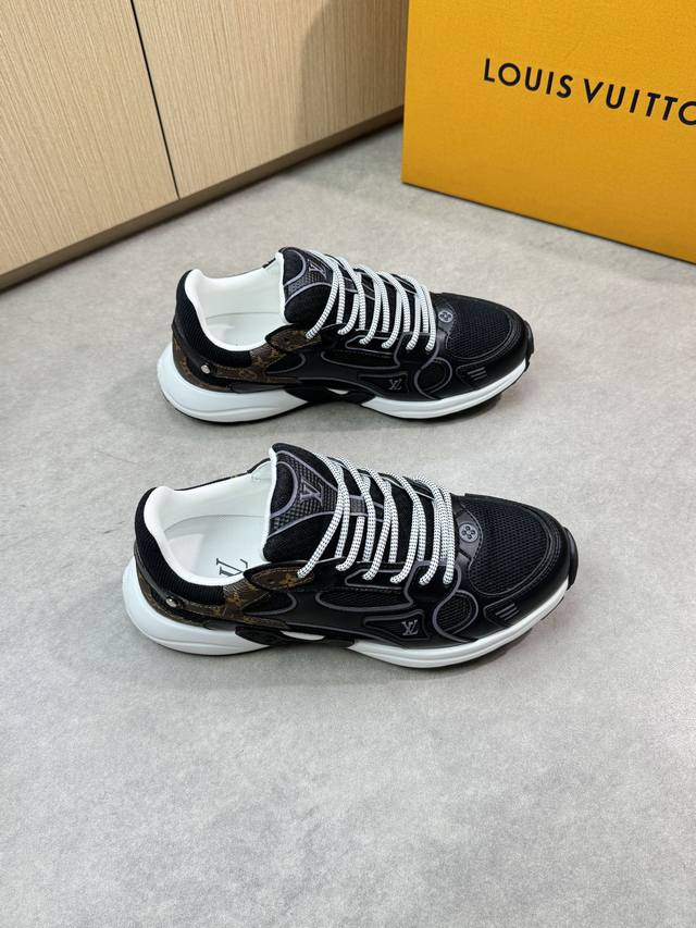 louis Vuitton - High-End Quality Original Couple Casual Sports Shoes - Upper