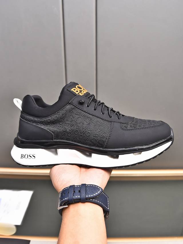 New Boss Latest Summer Men's Slip-On Casual Sports Shoes Upper Made Of Imported
