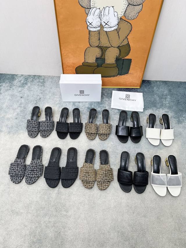 Givenchy 2025 New Thick-Heeled Slippers Are Stylish And Fashionable. Fashionable