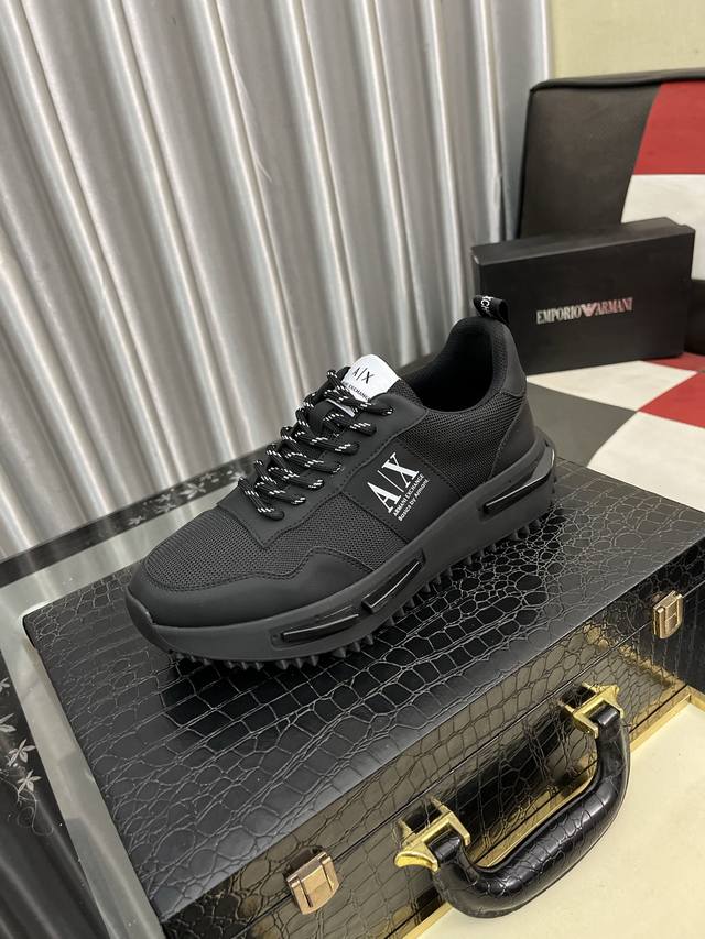 Armani Exchange Latest Spring And Summer Casual Men's Shoes Welcome 1:1 Comparis