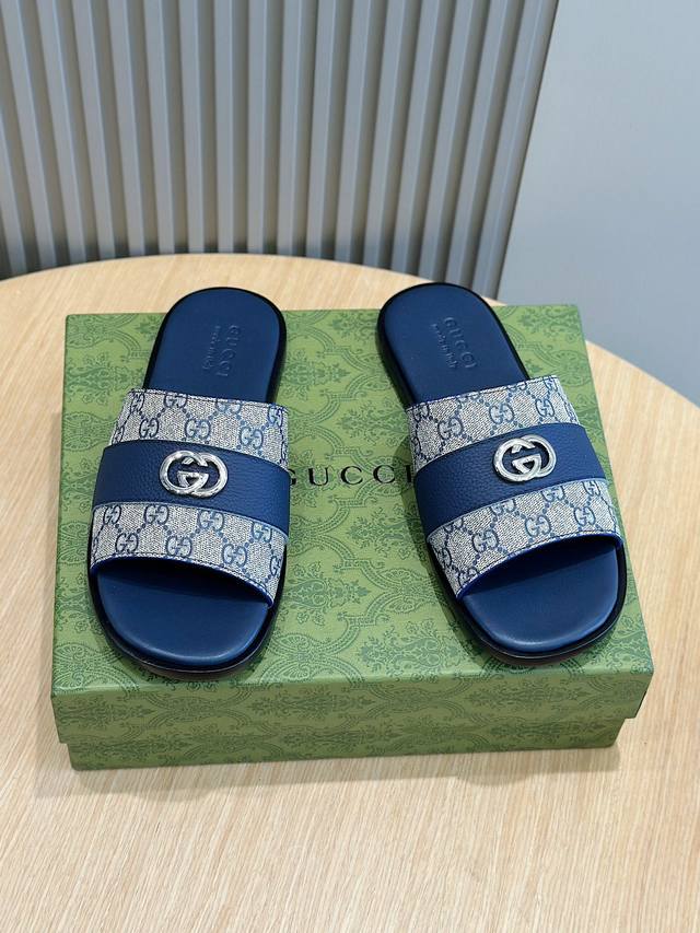 Factory P Price Gucci Lido Gucci. Men's Interlocking Double G Slippers The Desig