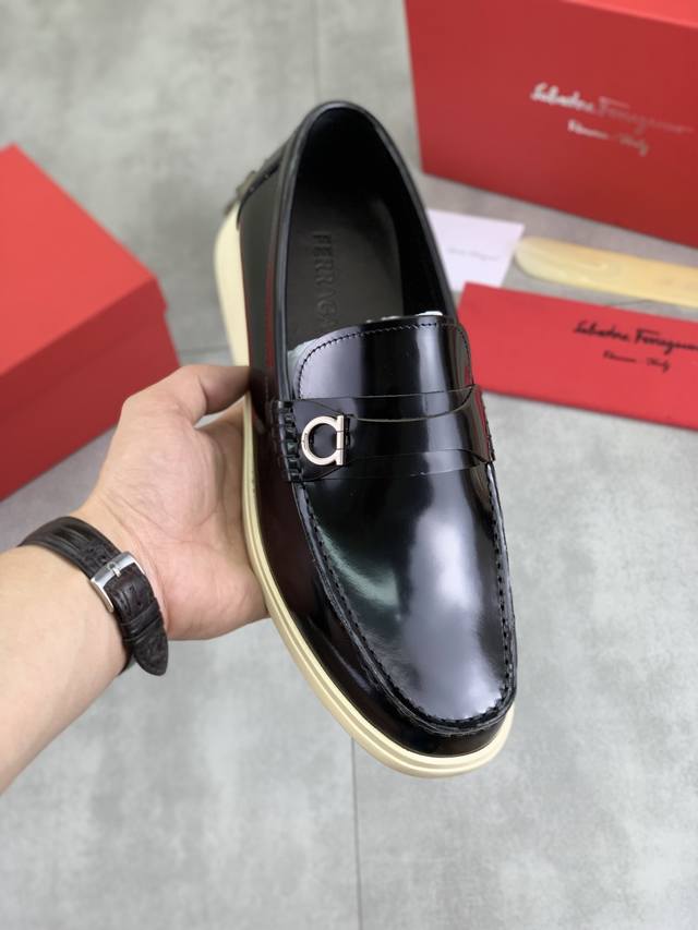 Factory P Price P Real Price Water-Dyed Cow Lining Salvatore Ferragamo Ferragamo