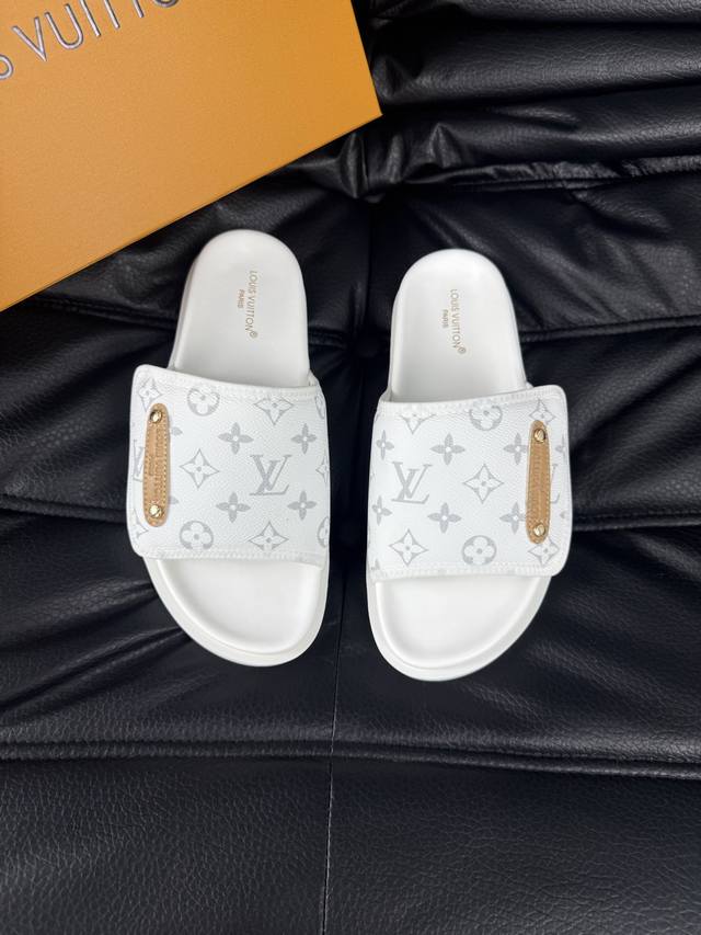 38-45 Louis V* High-End Boutique Luxury Slippers 1:1 High-End Quality Leisure