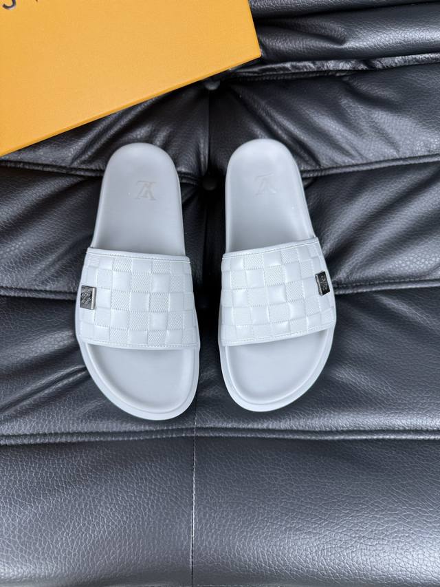 38-45 Louis V* High-End Boutique Luxury Slippers 1:1 High-End Quality Leisure