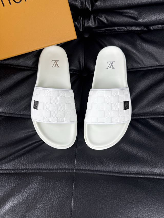 38-45 Louis V* High-End Boutique Luxury Slippers 1:1 High-End Quality Leisure