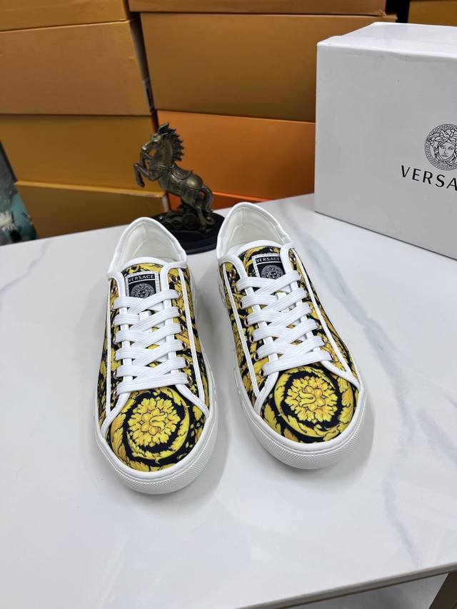 Factory Price P Versace New Boutique Casual Shoes Original High-Quality Uppers I