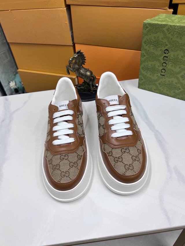 Factory Price Pp Gucci Casual Shoes Official Website Synchronized New Imported W