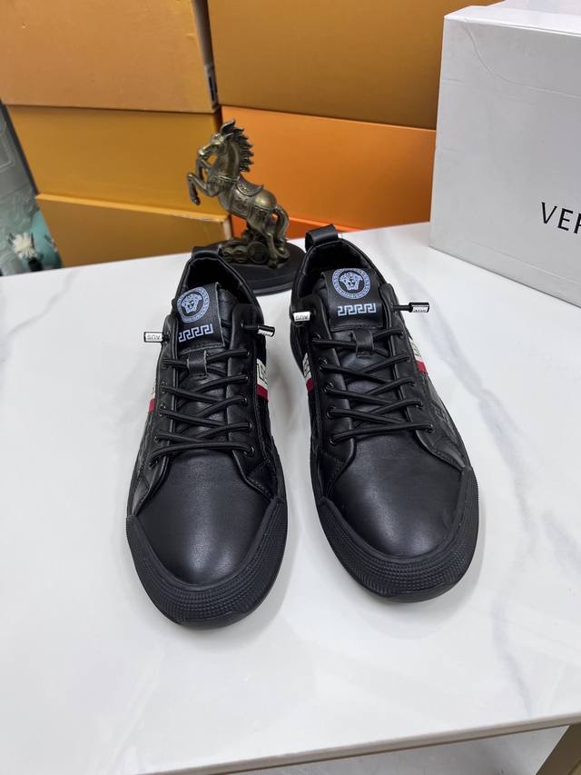 Factory Price P Versace New Boutique Casual Shoes Original High-Quality Upper Im