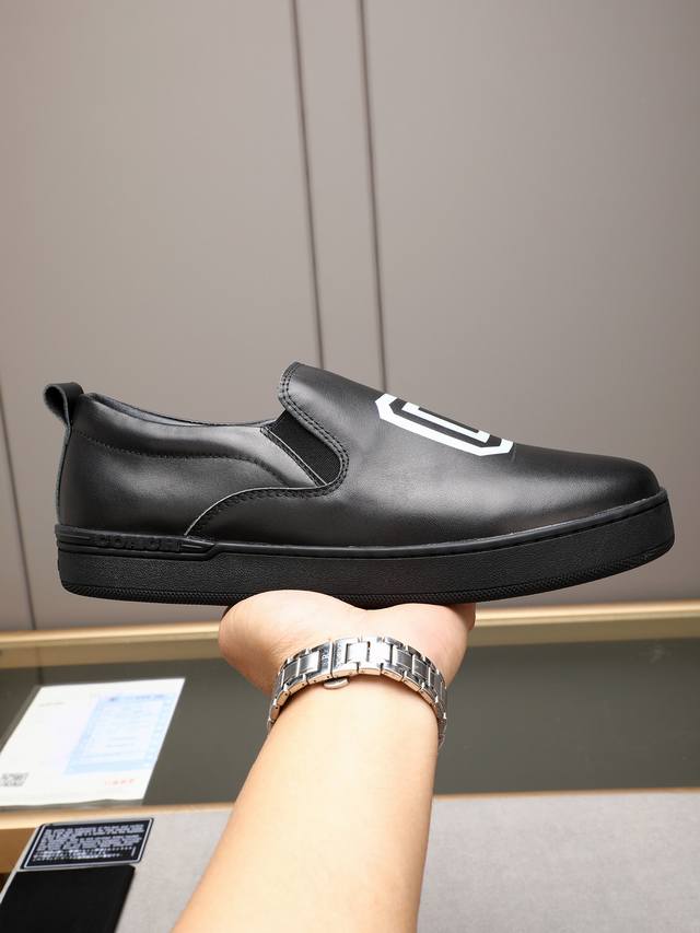 New Coach Exclusive New Men's Low-Top Casual Slip-On Casual Fashion All-Match St