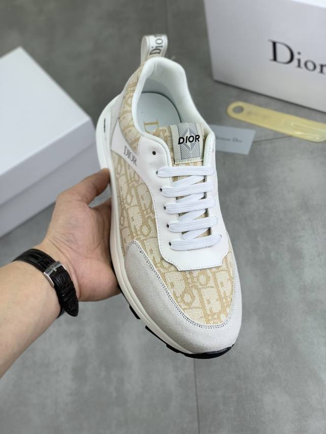 Factory P Price P Real Price Dior 2025 Dior Original Lace-Up Low-Top Men's Shoes