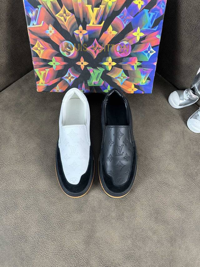 Factory P Price Lv Classic Series Latest 2025 New Casual Korean Style Men's Shoe