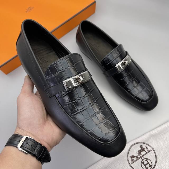 Real Price Wholesale P H Men's Classic Loafers Combine Classic Shoe Styles With