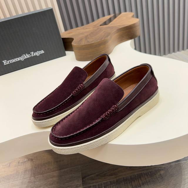 ermenegildo Zegna's New Garonne Flex Is A Rare Slip-On Shoe. It Uses Imported
