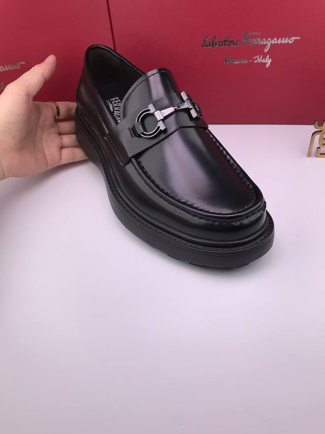 ferragam* Soft Open Edge Beads High Elastic Eva Thick Sole High-End Business