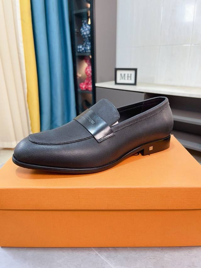 Factory Price P Cow Lining Lv Louis Vuitton New Open-Edge Pig Leather Shoes, The