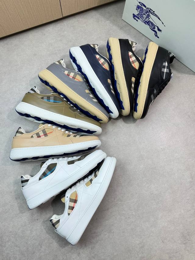 burberry - High-End Quality Original Casual Sports Shoes - Imported Nappa Cal