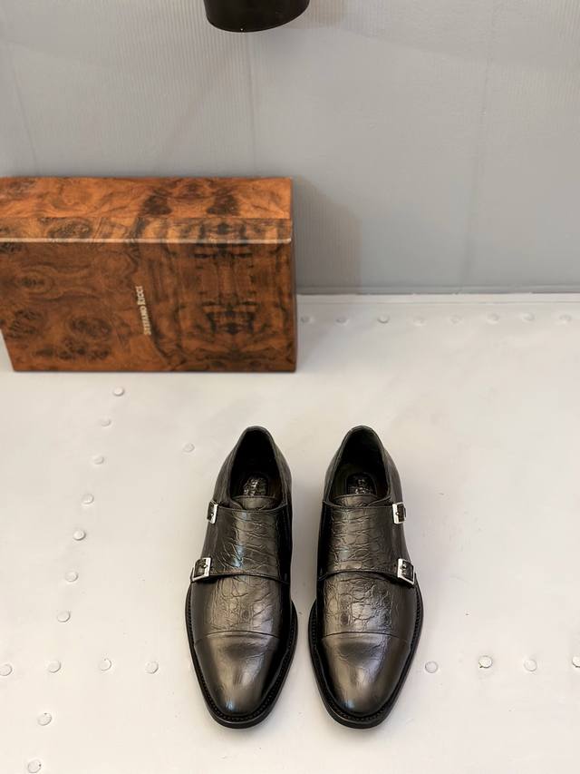 stefano Ricci High-End Men's Formal Casual Leather Shoes, High-End And Atmosp