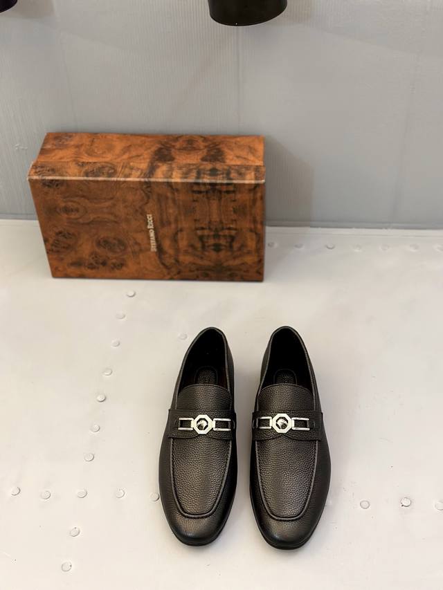 stefano Ricci High-End Men's Formal Casual Leather Shoes, High-End And Atmosp