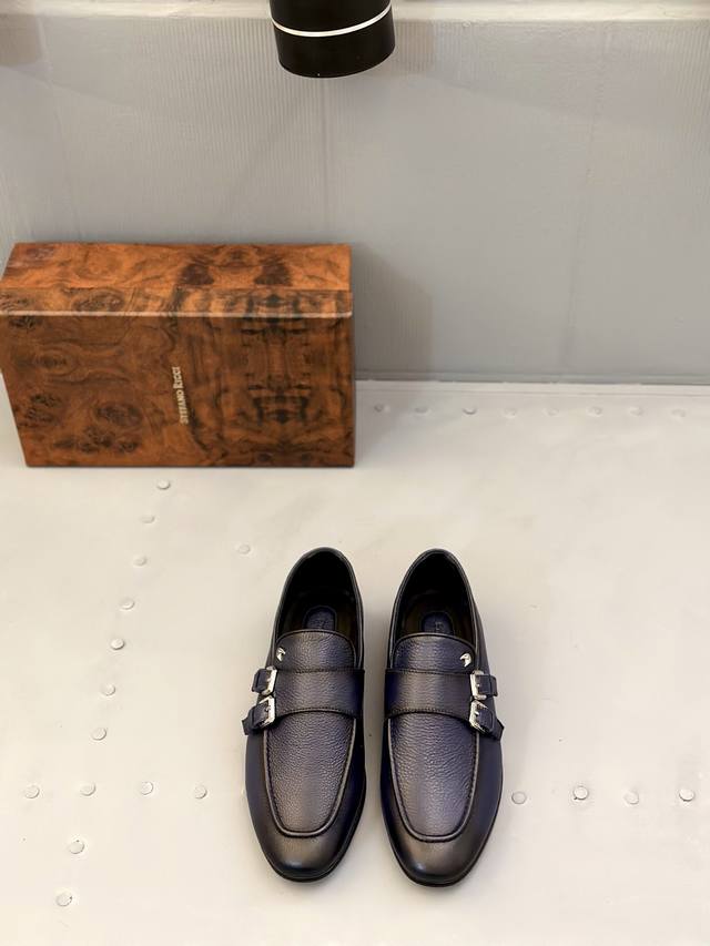 stefano Ricci High-End Men's Formal Casual Leather Shoes High-End Atmosphere