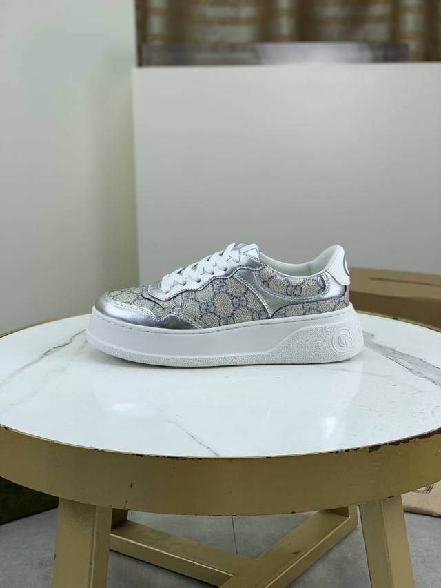 Factory P Price P Real Price Gucci High Version New Series Couple Biscuit Shoes