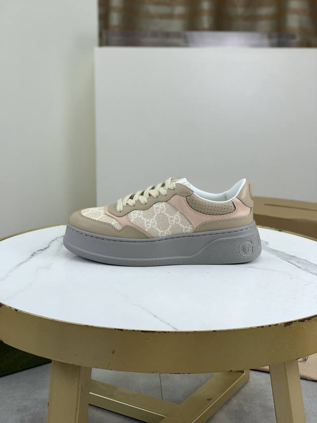 Factory P Price P Real Price Gucci High Version New Series Couple Biscuit Shoes