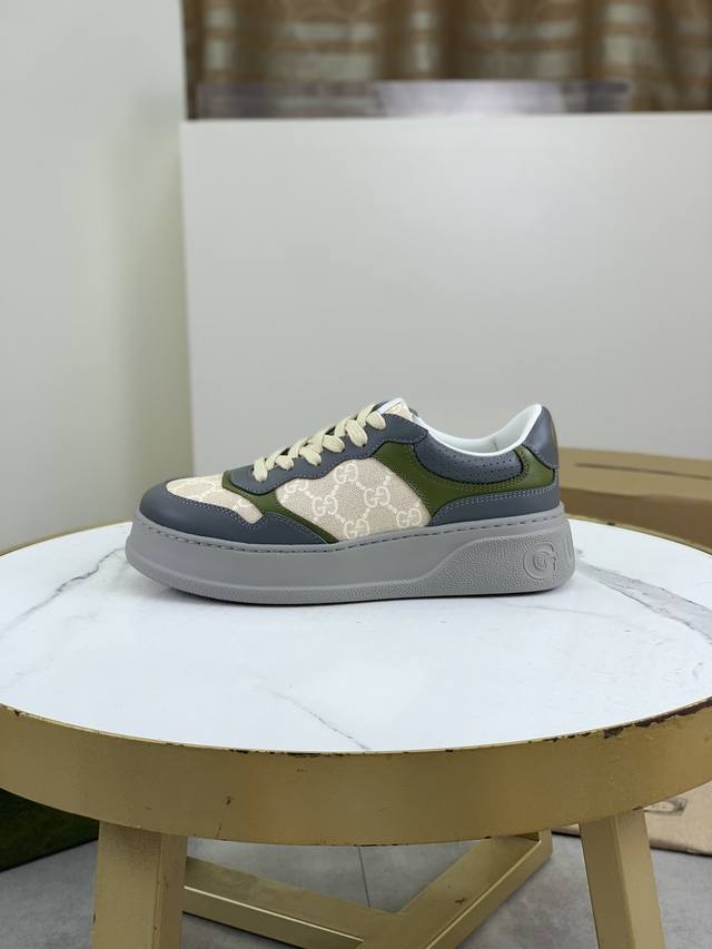 Factory P Price P Real Price Gucci High Version New Series Couple Biscuit Shoes